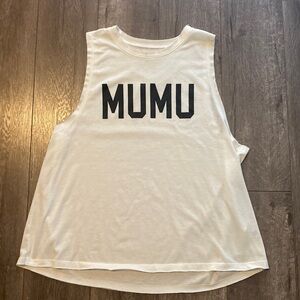 Show Me Your MuMu Ivory Sleeveless Top